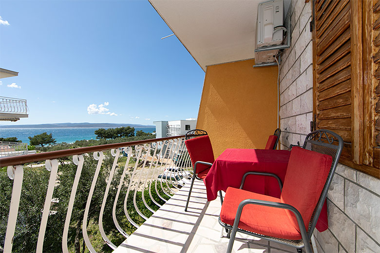 apartments Hajduk, Promajna - balcony