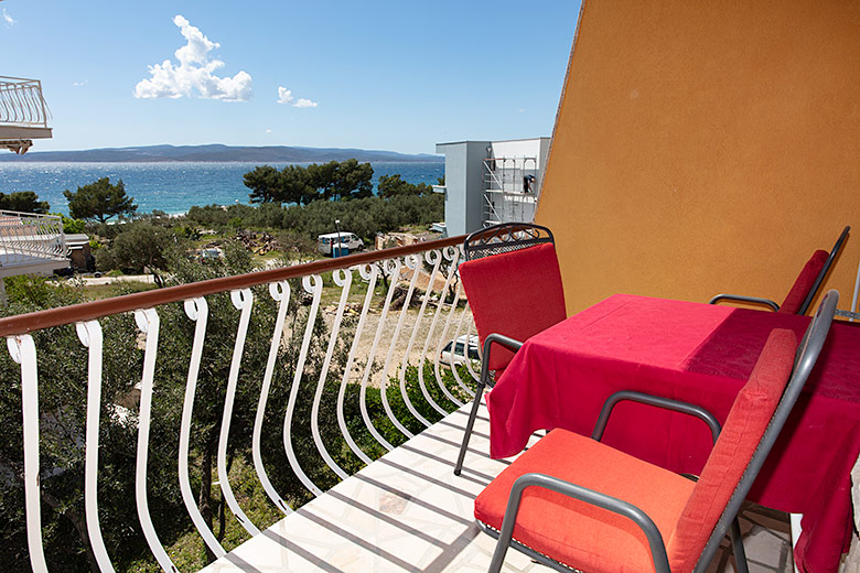 apartments Hajduk, Promajna - balcony