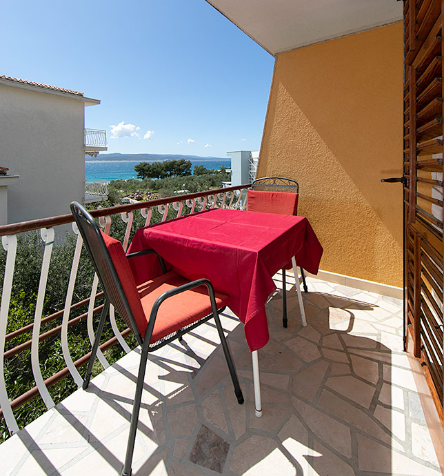 apartments Hajduk, Promajna - balcony