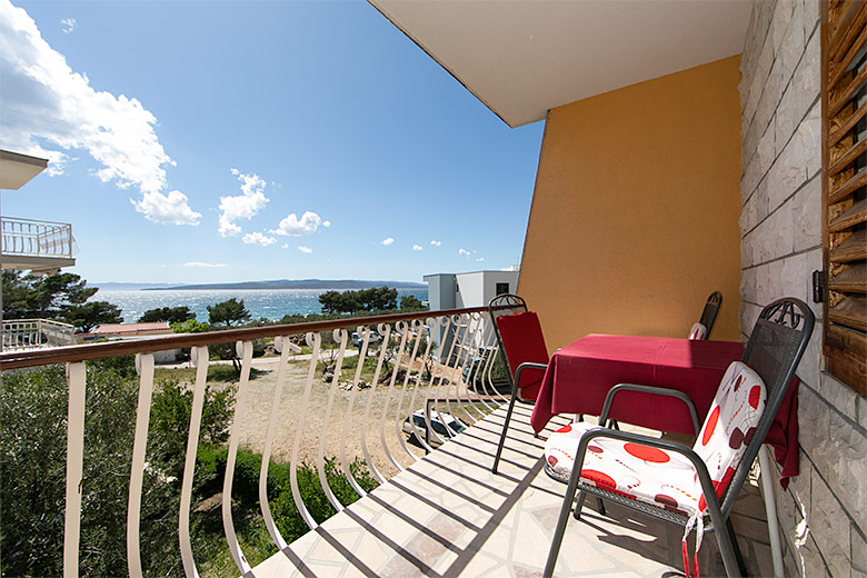 apartments Hajduk, Promajna - balcony