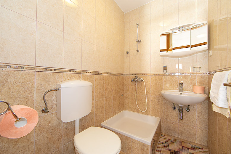 4a: A4+1, apartments Hajduk, Promajna - bathroom