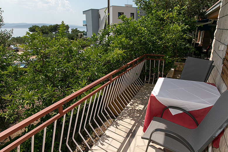 apartments Hajduk, Promajna - balcony