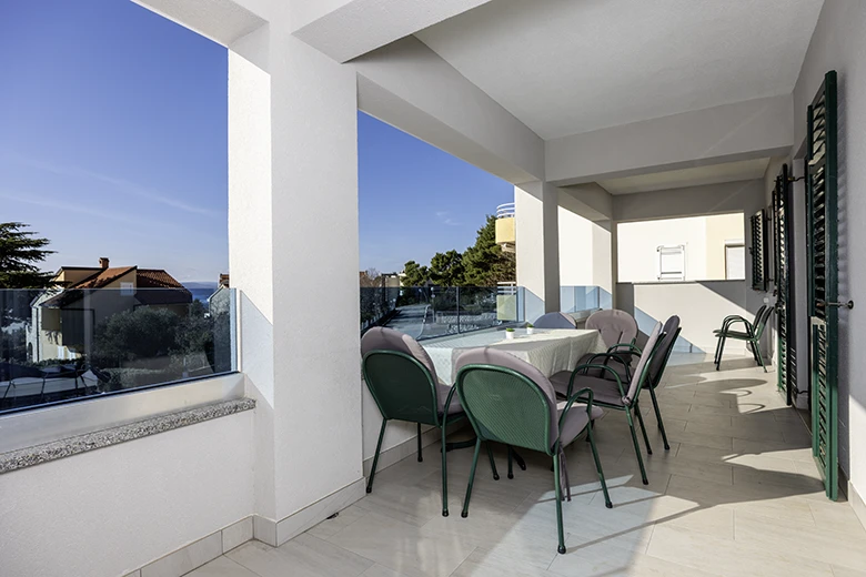 Apartments Tolj, Promajna - veranda